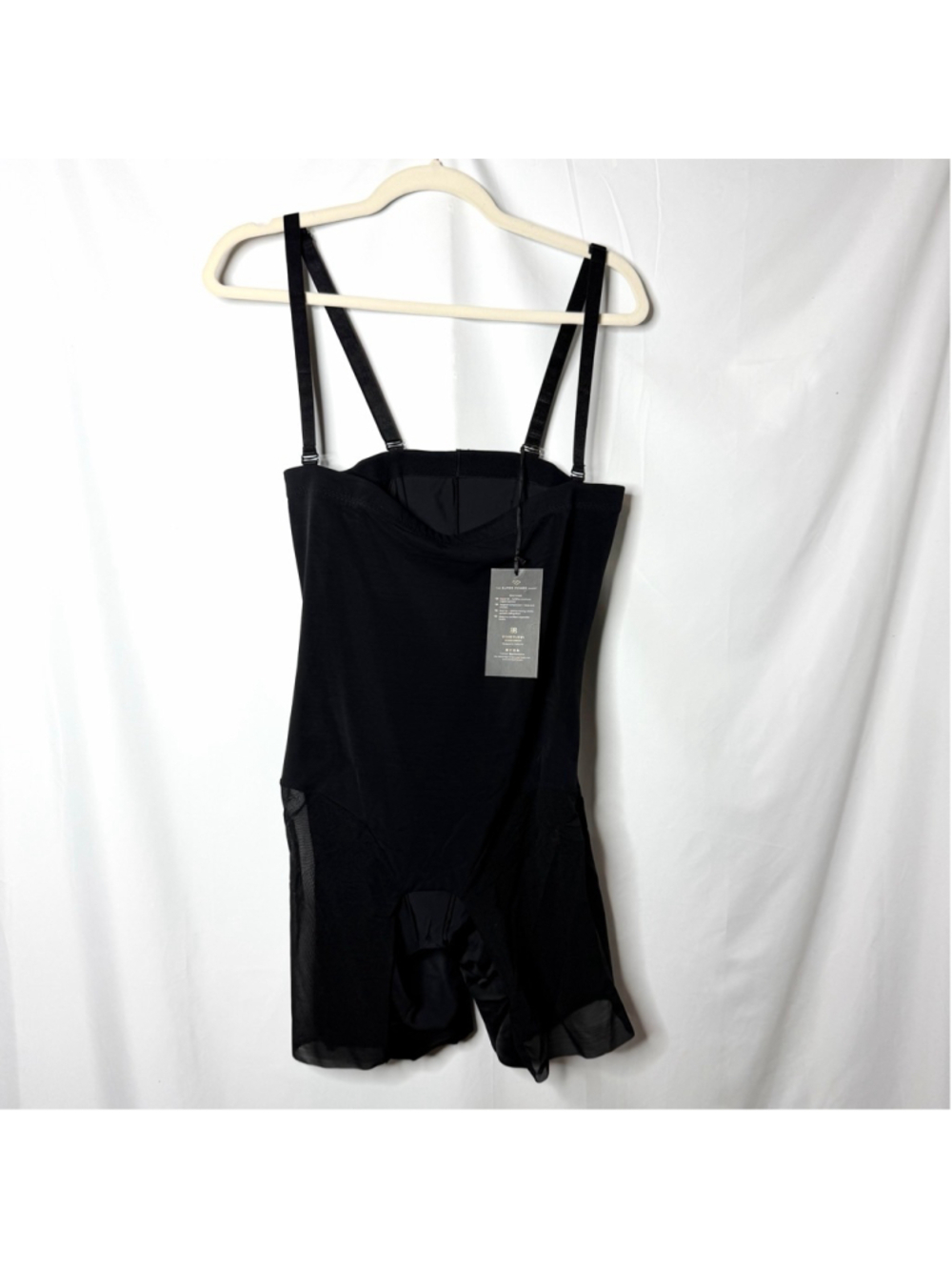 Women's Honeylove Super Power Short Shapewear 1X Black NEW with tags